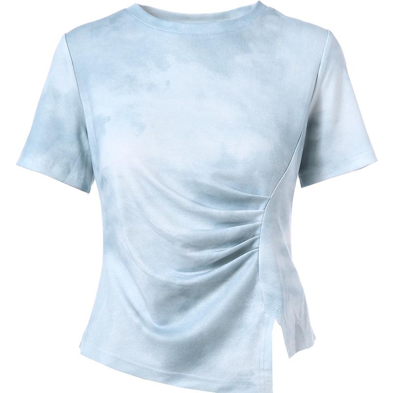 Betu Women s Gradient Print Short Sleeve T-shirt M