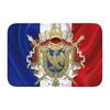Royal Standard Napoleon France Flag Front Door Mat Anti-Slip Indoor Absorbent Coat Of Arms Doormat Kitchen Bedroom Entrance Rug