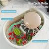Multifunctional Large Capacity Hand-cranked Fruit and Vegetable Washer Kitchen Vegetable Fruit and Vegetable Household Fruit Artifact
