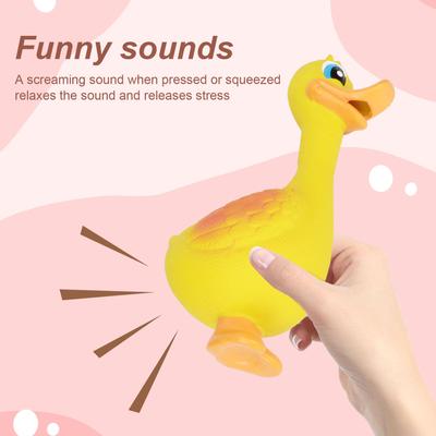 Latex Chicken Dog Toys Interactive Funny Relieve Boredom Latex Chicken Squeeze Sound Toy