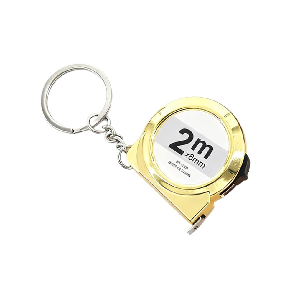 2M Portable Mini Tape Measure Keychain Design Pocket Small Household Multipurpose Measuring Tool Tape Measure Gift Ruler