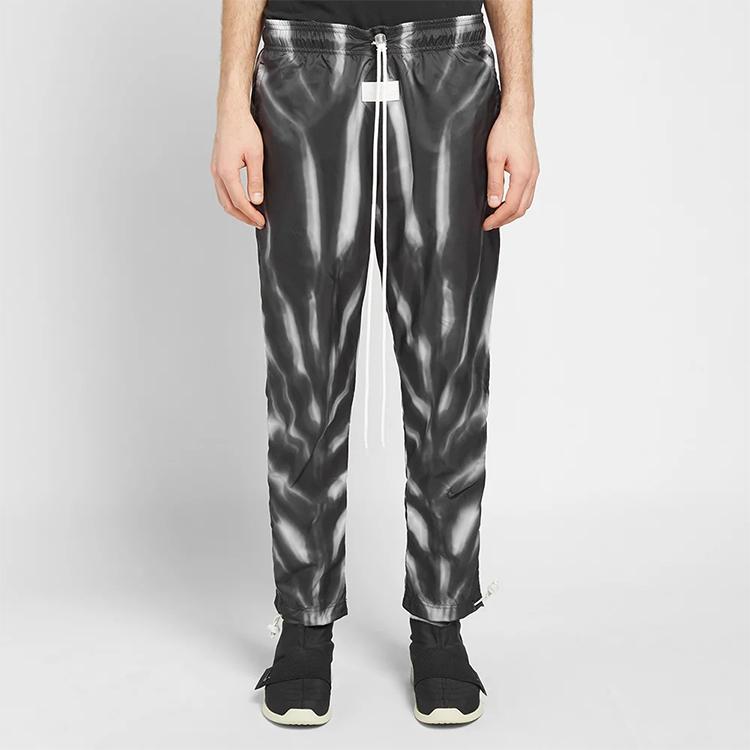 Nike x Fear of God All Over Print Pants Black/Sail Men Bottoms BV8737-010
