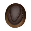 Eleganter Trilby-Hut im britischen Stil Strohhut für Karnevals Herren