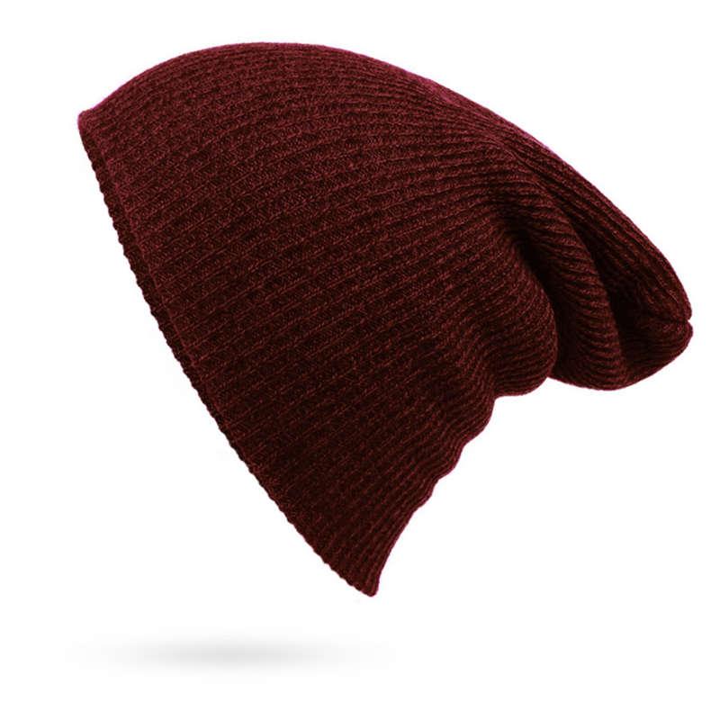 Winter Beanies Knitted Hat Warm Caps Baggy Winter Hats Skullies & Beanies