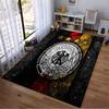 German Flag Eagle Designed floor mat, suitable as a non-slip mat for the living room or bedroom sofa
