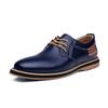 New Season Men's Fashion Cowhide Leather Casual Shoes