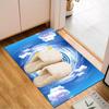 Ba-hia Sports Club Emblem Printed Office Carpet Chair Cushion  Entryway Rug, Rugs for Living Room, Bedroom Christmas gifts