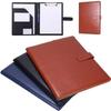 PU Leather A4 Folder Multifu Business Contract Folder Meeting Folder Binder Learning Supplies Office Supplies Desktop Organizer