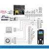 ZhenDi Fingerprint Access Control & Time Attendance System CN plug (adapter included)