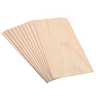 Wooden House Aviation Model Layer Board Basswood Plywood Sheet Rectangle Wood Wooden Plywood Board