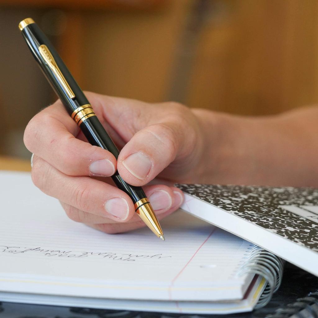 Free Name Engraving and Gift Cross Coventry Blue Lacquer Ballpoint Pen Wrapping. NAT0662-9