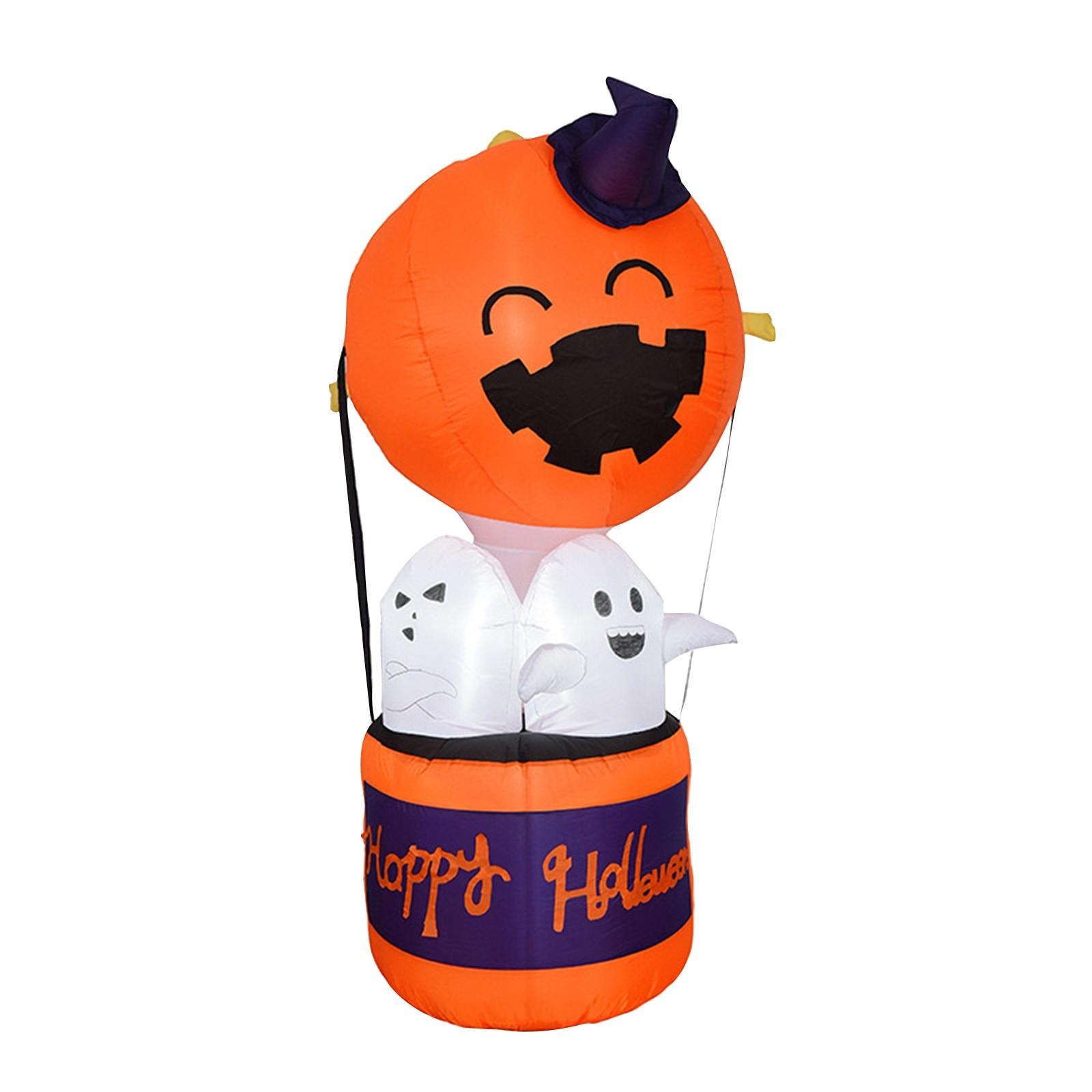 

Надувные светящиеся украшения для вечеринки на Хэллоуин, украшения для дома, простые в установке и полные атмосферы One Size белый