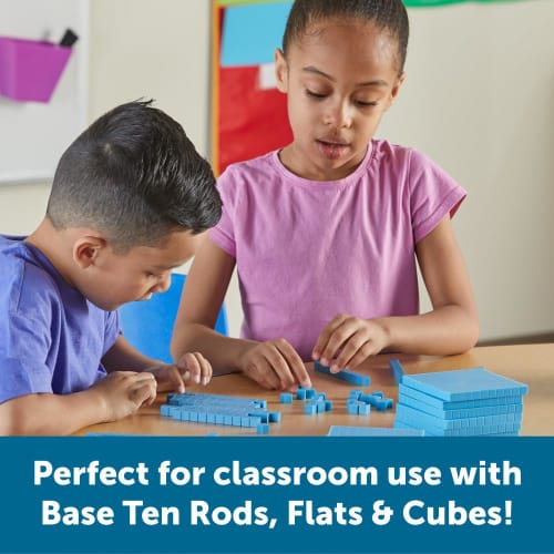 Learning Resources Learning Resources Math Teaching Material Base Ten Cube 1cm Cube 100 Pieces LER0924 Genuine Product