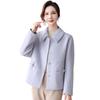 Elegant Spring Woolen Coat for Petite Middle-aged Mothers 2026