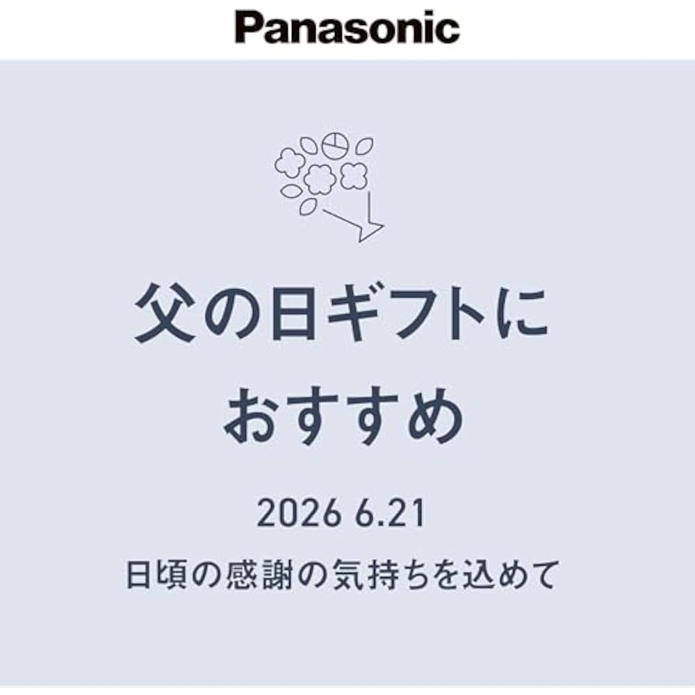 Panasonic Ramdash PRO Electric Shaver 5 Blade [Amazon.co.jp Exclusive] Can Take a Bath, Can Be Sh...