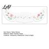 Party Tattoo Stickers Waterproof Temporary Sticker for Face Women Girls Face Easy Apply Decal Decorative Fake Valentine's Day Wedding Parties
