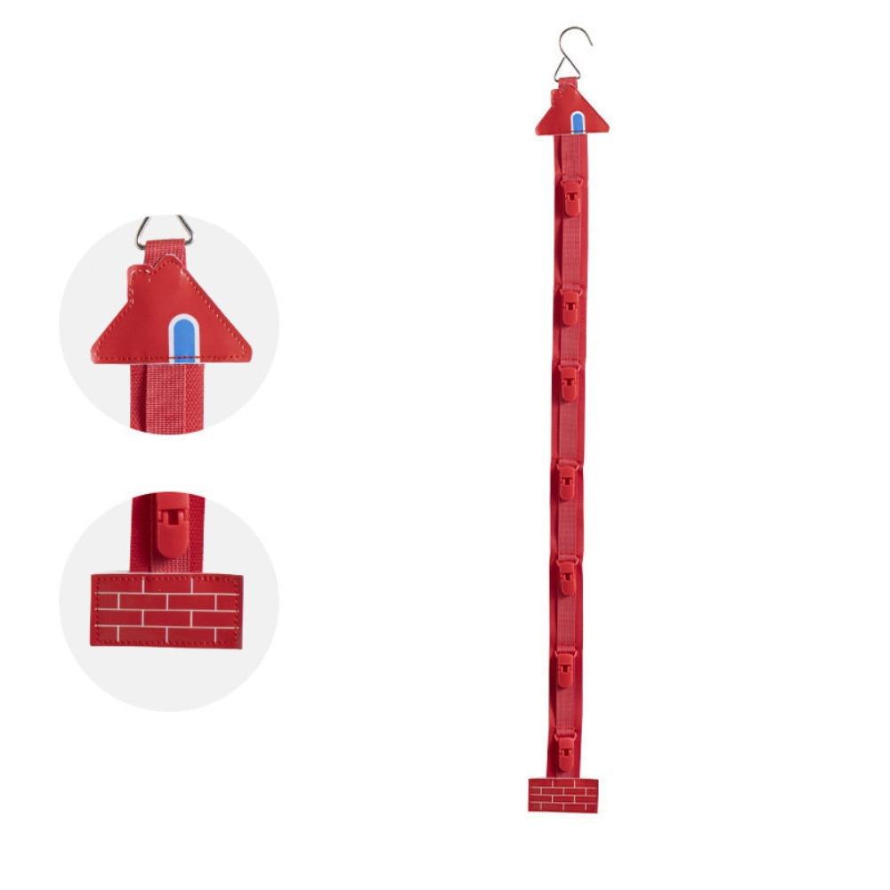 Creative Hat Storage Clips Holder Space Saving Vertical Hanging Baseball Cap Hanger with 7 Clips Stable Hat Display Rack