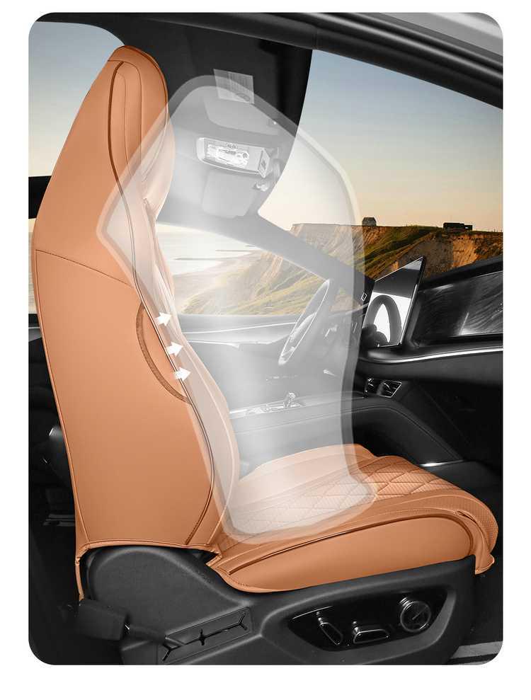 Ganzjahres-Ledersitzbezüge mit vollständiger Abdeckung für BYD Hiace 07ev