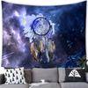 Bohemian Dream Catcher Tapestry Psychedelic Feather Mystical Decor Bedroom Hippie Wall Carpet Beach Towel Home Decor