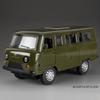 1:18 Rosja Stop Metal UAZ Traveler Hunter Model Diecast Zabawki Samochód Spund Światło Pull Back 6 Drzwi Otwierane Pojazdy Chłopiec Dzieci Prezent Ozdoba