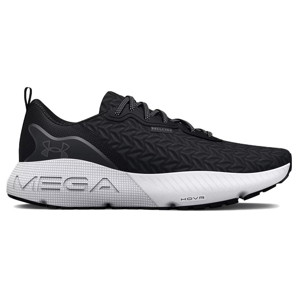 Under Armour HOVR Mega 3 Clone Black White Women Sneakers 3025313-003