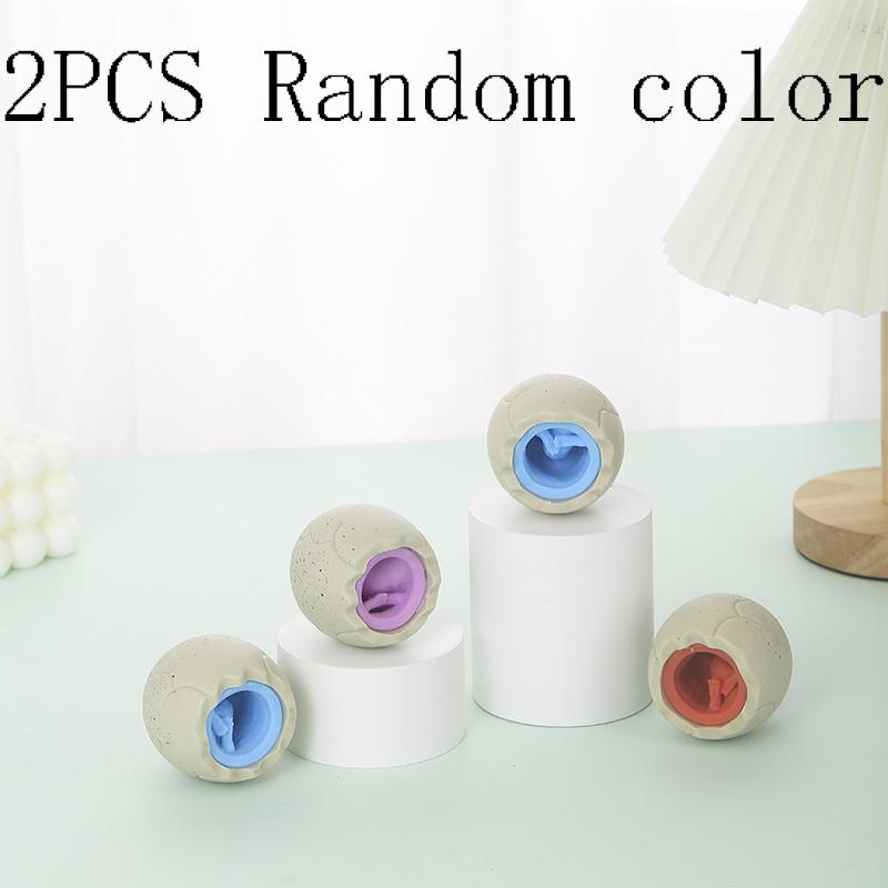 Cute Dinosaur Eggs Stress Relief Pinch Toys Slow Rebound Release Pressure Fidget Toy Squeeze Balls For Birthday Party Favors
