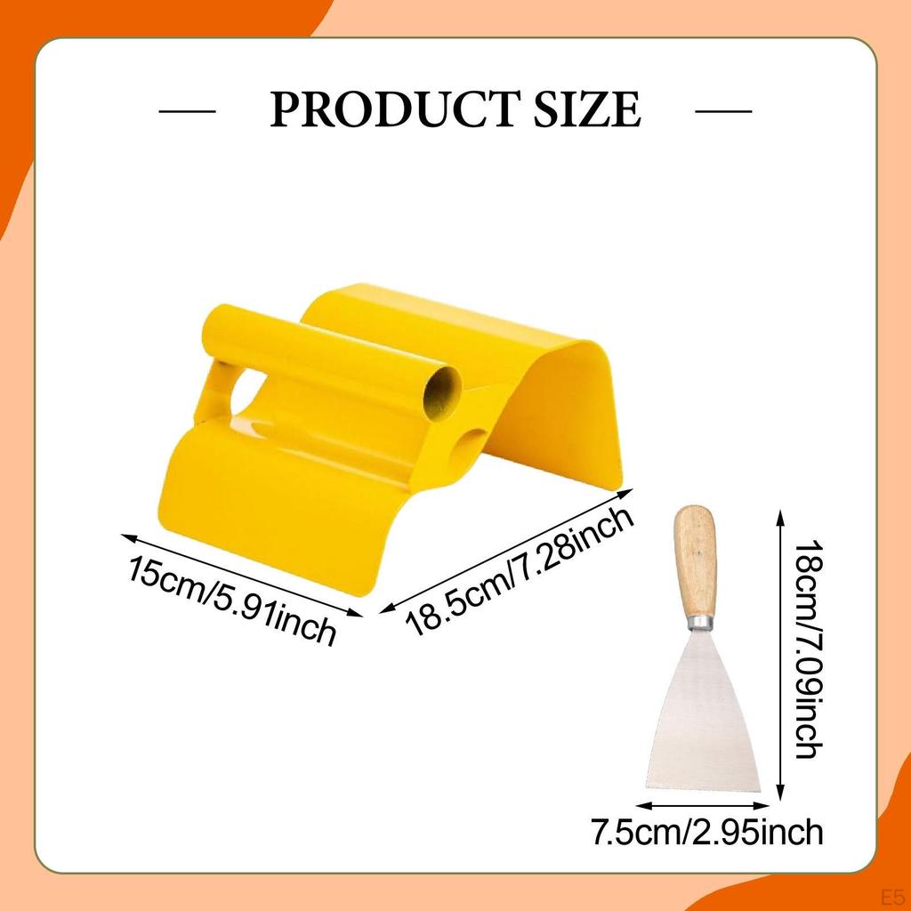 Concrete Curb Tool for DIY Pathways And Home Improvement Tasks