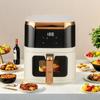 Smart Large-Capacity Non-Stick Oil-Free Electric Air Fryer – Less Smoke, No Flip Needed