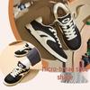 Anta Bagel Suede Casual Color-Block Sneakers for Women