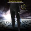 Riding Pants Men's Mountain Bike Pants with 3D Silicone Cushion Reflective Breathable Gradient Compression Riding Tights Cycling Pants M
