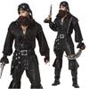 Halloween Herren Cosplay Piratenkostüm, Fluch der Karibik Kostüm, Herren Piratenkostüm Uniform Versuchung