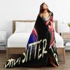 Steve The Babysitter Portrait Blanket Quality Warm Soft  Throw Blanket Winter Picnic Couch Chair Fluffy Bedspread