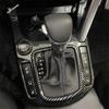 Window Lift / Water Cup Holder / Head Light Lamp / Gear Shift Panel Cover Trim For Kia Seltos - Carbon Fiber Accessories