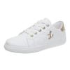 Little White Shoes Women's 2025 Spring and Autumn Breathable Soft Sole Versatile Casual Sports Board Shoes Korean Version ins~ Student Flat Shoes
