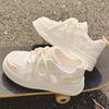 Summer Versatile Breathable Mesh White Shoes Children's New Shoes Thin Soles Inner Height Increase Casual Board Shoes