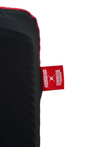 American Tourister Stranger Things Dehnbarer Kofferbezug für mittlere Koffer, Schwarz
