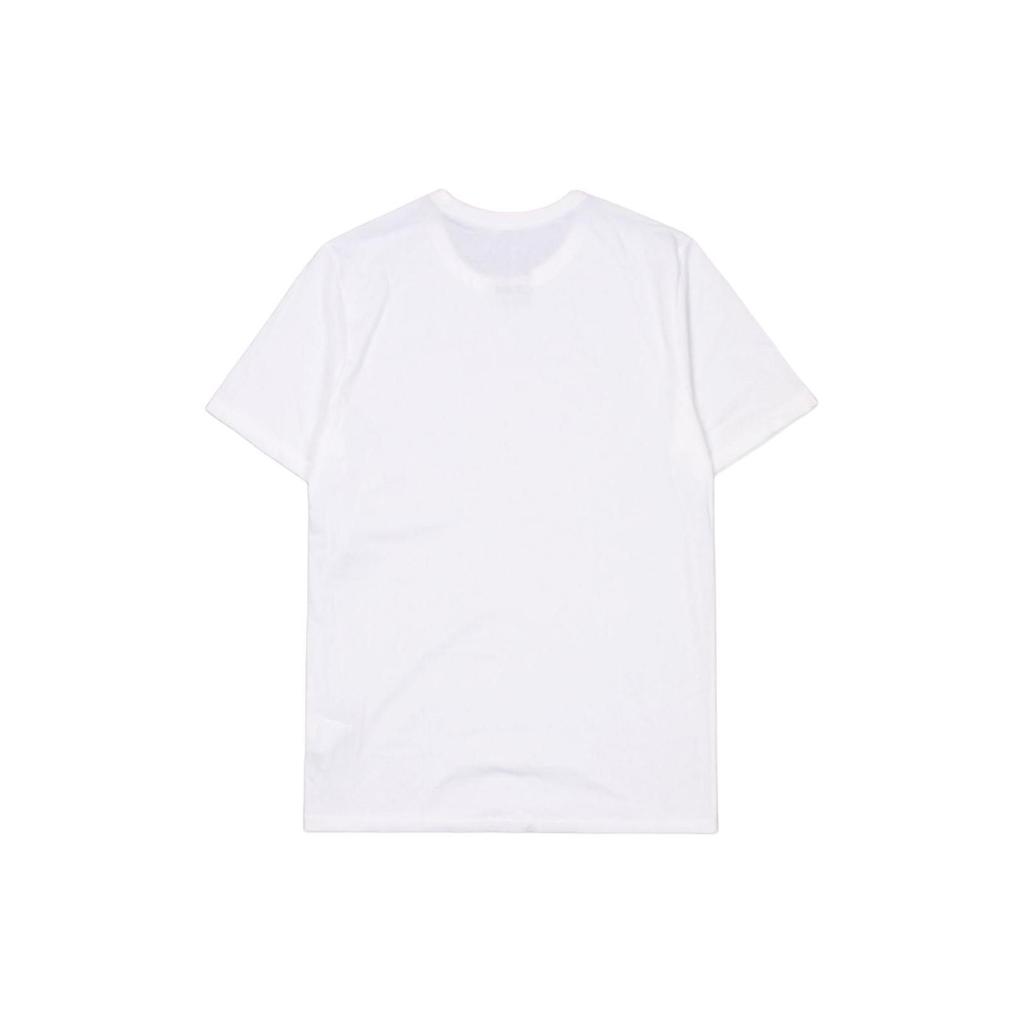 Nike Solid Color Breathable Sports Casual Short Sleeve T-Shirt Men Tops White 743034-100