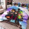 Set Biancheria da Letto 3 Pezzi Hotel Transylvania Copripiumino con Due Federe per Camera da Letto Decorazione Casa