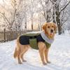 Thickened Dog Vest Jacket Windproof Dog Ski Suit Practical Dog Cotton Coat  Cold Weather