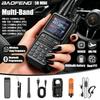 Baofeng 5Rmini Walkie-Talkie Bluetooth Programming Aviation Receiver Dual PTT Transmitter Key Outdoor Travel Baofeng Handheld RA