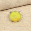 Yellow Triplet Opal Gemstone 925 Sterling Silver Handmade Beautiful Ring Jewelry