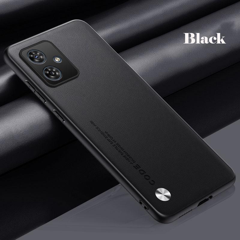 PU Leather Phone Case For Motorola G56 G86 G05 G54 G34 G24 G14 G15 G35 G45 G55 G75 Plain Skin Back Cover For Moto G84 G85 G54