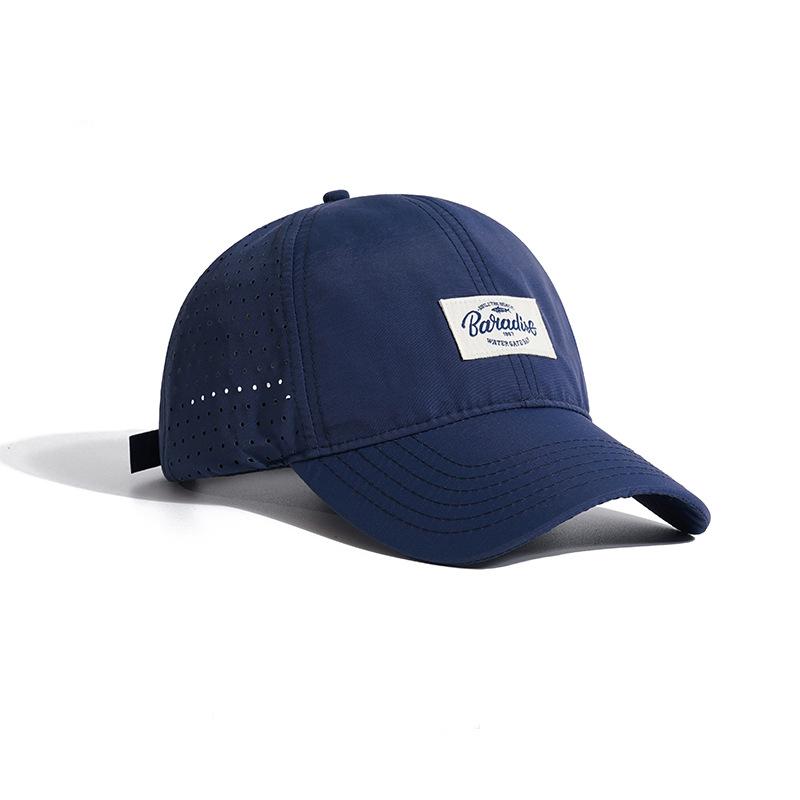 Trend Patch Quick-drying Thin Baseball Cap Men's and Women's Summer Outdoor Sports Running Cap Sun Protection