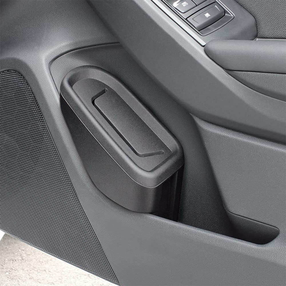 Tsuchiya Yac product for Subaru VN series dedicated side trash for Vehicle-specific Levorg, box, can, driver's seat, black, SY-SB10