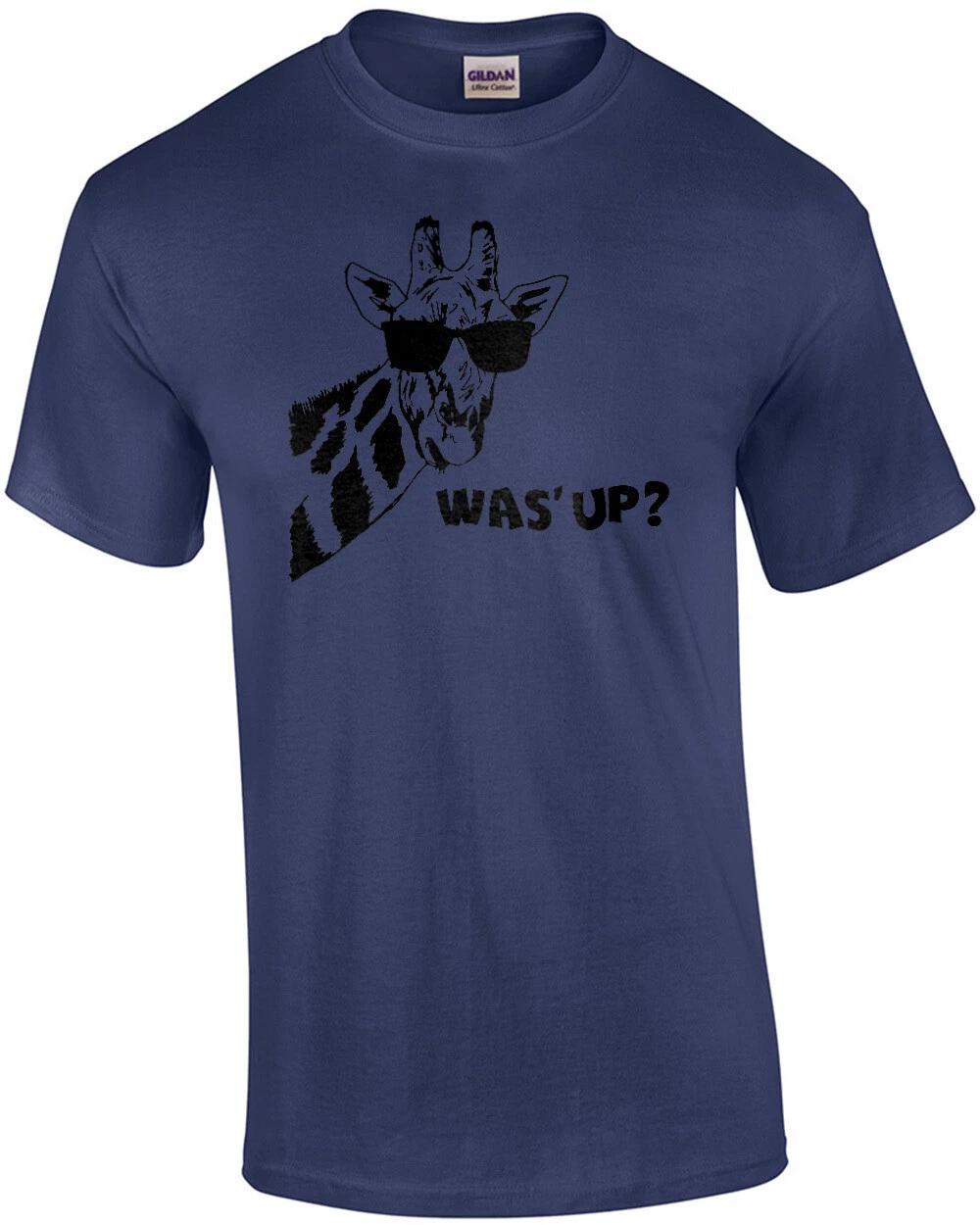 

Was Up Giraffe Funny T-Shirt S