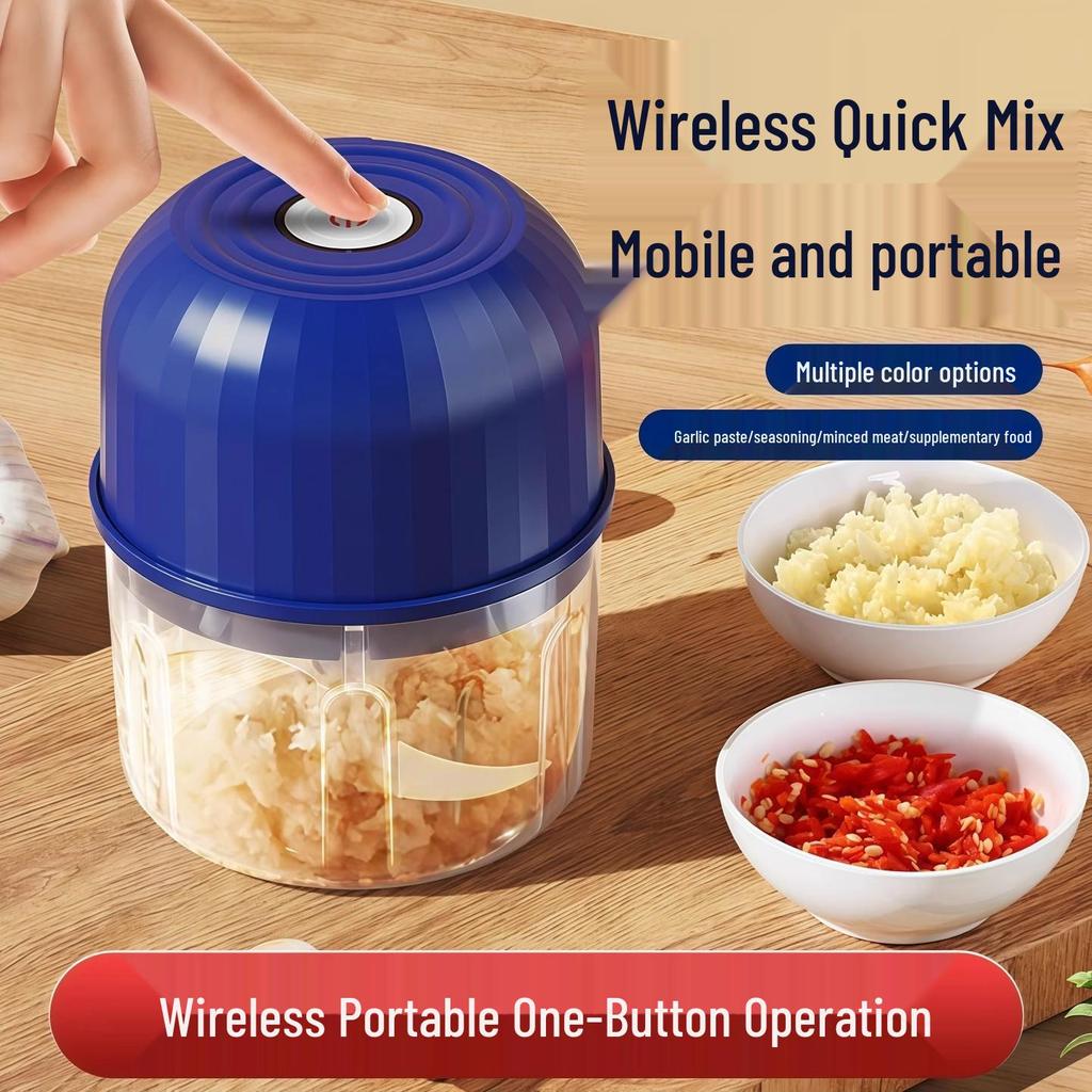 Compact Electric Garlic Chopper & Food Processor