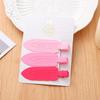 Dopamine Korean Minimalist Milk Coffee Hairpin for Women - Seamless Edge Side Bangs Clip for Frizzy Hair