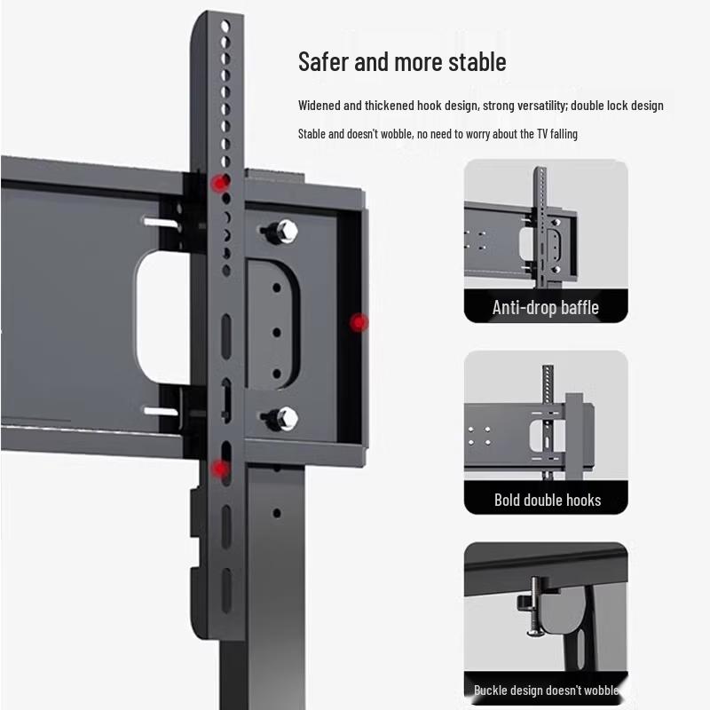 HRTD Universal Mobile TV Stand CN plug (adapter included)