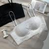 Summer Sexy Lace Beautiful Back Underwear Women's Tube Top Is Light and Gathered, Anti-sagging, No Steel Ring Text Bra, Anti-light and Seamless