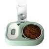 Cat Stainless Steel Bowl for Cat Double Dog Bowl Automatic Water Drinker Food Feeder Dispenser Pet Food Drink